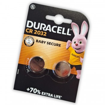 Duracell CR2032 3V ličio bateriijos 2 vnt.